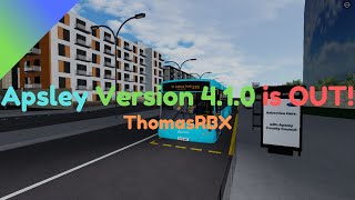 Apsley Bus Simulator Version 410 is OUT  Update Walkthrough  ThomasRBX [upl. by Isahella98]