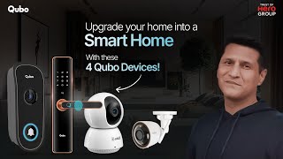 Upgrade your Home to a Smart Home with these 4 Qubo Devices  Trust of Hero Group  smarthome [upl. by Drannek]