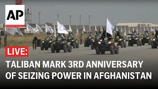 LIVE Taliban mark 3rd anniversary of seizing power in Afghanistan [upl. by Burrill]