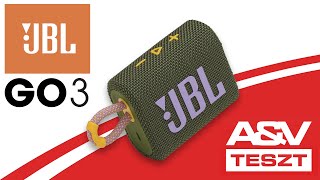 Zsebméretű ám nagyot szól a JBL GO 3 Bluetooth hangszóró [upl. by Aiksa]