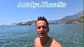 Turkey Antalya Phaselis Vlog [upl. by Ytirev]