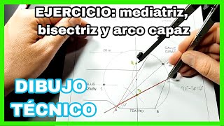 LUGARES GEOMÉTRICOS  EBAU Valencia septiembre 2020✅ mediatriz bisectriz arco capaz🏹 [upl. by Rediah]