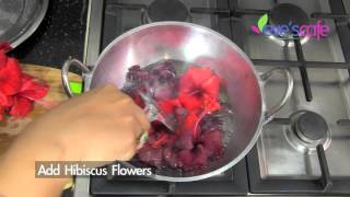 DIY  Hibiscus Hair oil Preparation  Fast Hair Growth [upl. by Ruprecht]