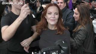 Marcia Cross Desperate Housewives  Vetements SS25 fashion show in Paris  27092024 [upl. by Eenwat]