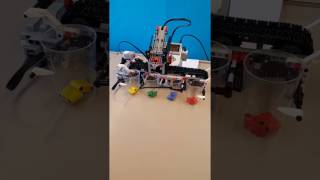 LEGO Mindstorms Color Sorter Robot Very fast [upl. by Cypro692]