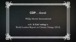 CDP Awards PMI as Climate Performance Leader [upl. by Horowitz563]