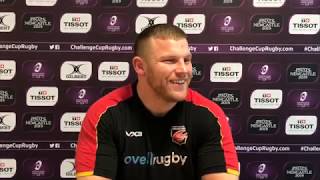 Dragons TV Lloyd Fairbrother previews Saints trip [upl. by Gudrin]