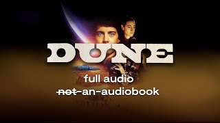 AUDIO Full film audiobook • DUNE 1984 dir by David Lynch [upl. by Sirod]