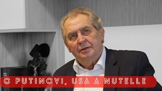 Miloš Zeman Servilita vůči cizím zájmům Zblblé a ustrašené elity Lichtenštejnské jezinky A F35 [upl. by Koral]