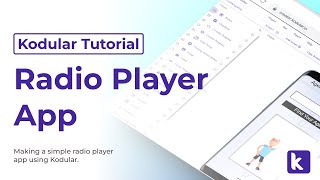 Kodular 2  Making a Radio Player App [upl. by Econah]