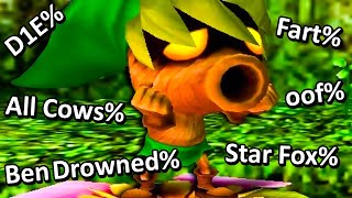 CRAZIEST Meme Speedruns In MAJORAS MASK [upl. by Giraud9]