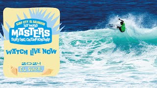 WEBCAST  Competition Day 4  2024 ISA World Masters Surfing Championship [upl. by Woehick]