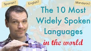 The 10 Most Widely Spoken Languages in the World [upl. by Llabmik173]