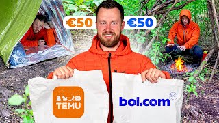 €50 Temu VS €50 Bolcom Survival Challenge Interessant [upl. by Nave]