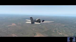 XPlane Ortho4XP scenerypacksini  Its a layer cake [upl. by Enirahtac]