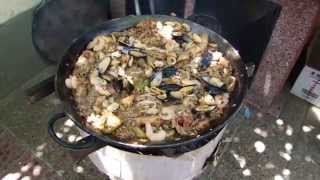 Paella de Mariscos paso a paso  Step by step Spanish Paella [upl. by Scutt]