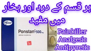 Painkiller Tablet Analgesic antipyretic tablet Ponstan tablet uses benefits dose Side Effects [upl. by Vashtee]