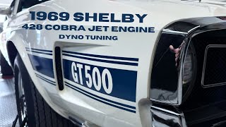 Original unrestored 69 Shelby GT500 tuned on the dyno [upl. by Ameline]