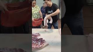 Fresh Pork  Pork Cutting  Cut as Much as You Need 1010 shorts [upl. by Jaquelin58]