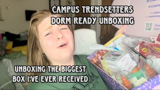 Campus trendsetters dorm ready box unboxing [upl. by Torie206]