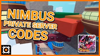 Shindo Life  Nimbus Private Server Codes List [upl. by Essiralc]