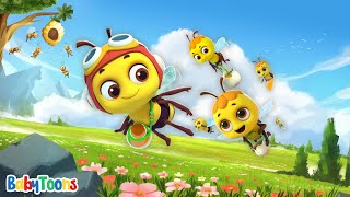 Honey Bee Song  Kids Nursery Rhymes and Baby Songs [upl. by Anaihr]