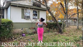 REALITY OF MY MOBILE HOMETOUR OF MY HOME [upl. by Sidney]