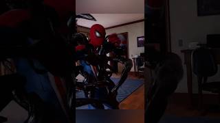 Symbiote SpiderMan goes off on hunters [upl. by Eimrots875]