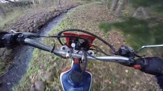 TLR200 Honda a short ride [upl. by Maleen894]