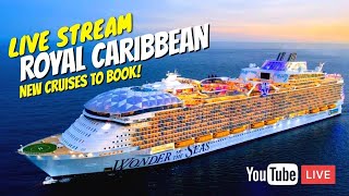 ROYAL CARIBBEAN DEPLOYMENT LIVE STREAM  All Ships Itineraries and Ports Explained [upl. by Attiuqram]