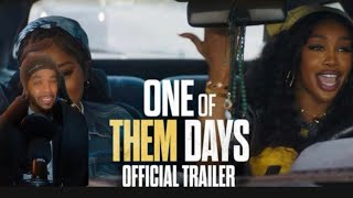 One of them Days starring SZA and KeKe Palmer trailer reaction [upl. by Bartolomeo75]