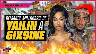 Engañan a Yailin y radica demanda Millonaria contra 6ix9ine Molusco quotSe Los dije que no era realquot [upl. by Danyelle915]