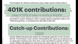 Self directed 401k contribution limits 2025 [upl. by Enenej843]