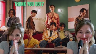 THANK YOU GOT7 quotNANANAquot OFFICIAL MV REACTION [upl. by Adnavoj]