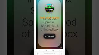 How to play not download incredibox sprunki mod working [upl. by Nivac]