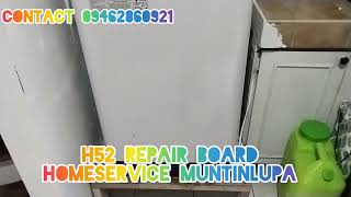 Panasonic inverter H52 Error Repair Board Homeservice Muntinlupa [upl. by Latonia708]