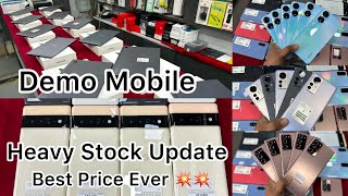 Demo Mobile At Best Price💥  Heavy Stock Update❤‍🔥  1 Year Brand Warranty 🔥 5gmobile iphone [upl. by Lokcin307]