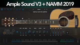 Ample Sound V3  NAMM 2019 reupload [upl. by Ihp420]