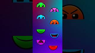 All FIRE IN THE HOLE VERSIONS  GEOMETRY DASH ANIMATION [upl. by Reinhard72]