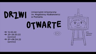 Drzwi Otwarte UAP 2022 online – konsultacje portfolio vol2 [upl. by Brieta]