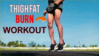 Burn THIGH FAT Workout To Slim Inner Thighs amp Legs Men And Women [upl. by Ienttirb]