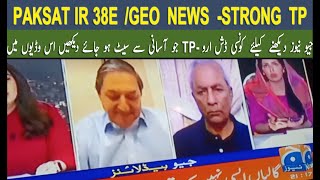 geo channel dish setting  Paksat 38e Latest update 2021  paksat transponder setting  Shtv [upl. by Einaffets]