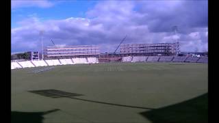 Watch the Hilton at The Ageas Bowl Going up in DoubleQuick Time [upl. by Zitah732]