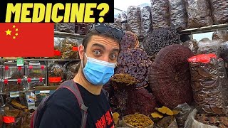 Qingping EXOTIC Chinese Medicine Market Tour  CN [upl. by Chelsae]