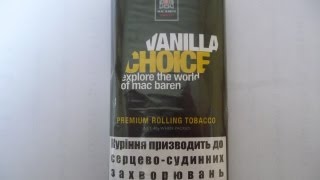 Mac Baren Vanilla Choice [upl. by Eetse32]