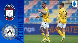 Crotone 12 Udinese  De Paul Double Gives Udinese Away Win  Serie A TIM [upl. by Syhr]