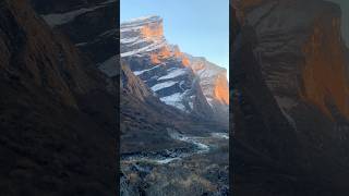 Epic Sunrise at Annapurna Base Camp nature annapurnabasecamp abctrekking annapurnabasecamptrek [upl. by Darelle]