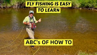 Fly Fishing Basics  How to Get Started [upl. by Abdul439]