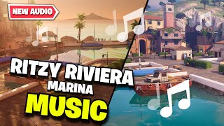 Fortnite  RITZY RIVIERA Marina Background Music  Ch5 S1 [upl. by Efthim]