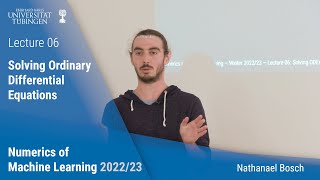 Numerics of ML 6  Solving Ordinary Differential Equations  Nathanael Bosch [upl. by Osicran143]